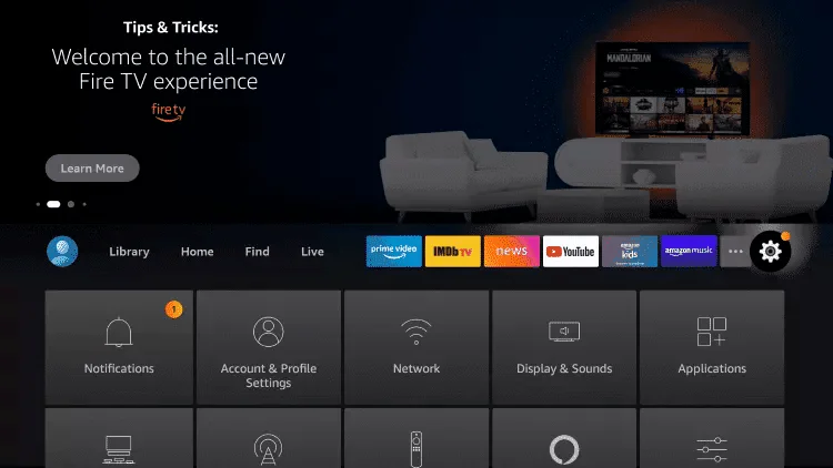 Installation Premium IPTV Fire Stick - Étape 7